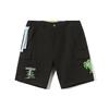 Li Ning Steven Harrington Series мультфильм вышитые свободные дышащие повседневные шорты унисекс шорты черные AKSR733-2