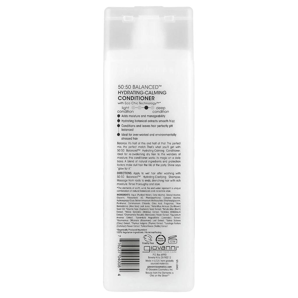 50:50 Balanced, Hydrating-Calming Conditioner, Normal To Dry Hair, 250 Ml (8.5 Fl Oz)