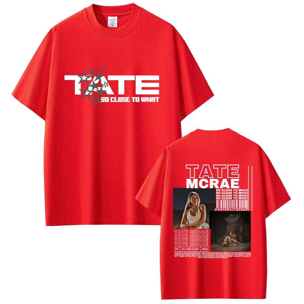 What Is Tate McRaes Album So Close To Miss Possession 2025 World Tour Tshirt Summer Mens Womens Fashion Cotton Tshirt
