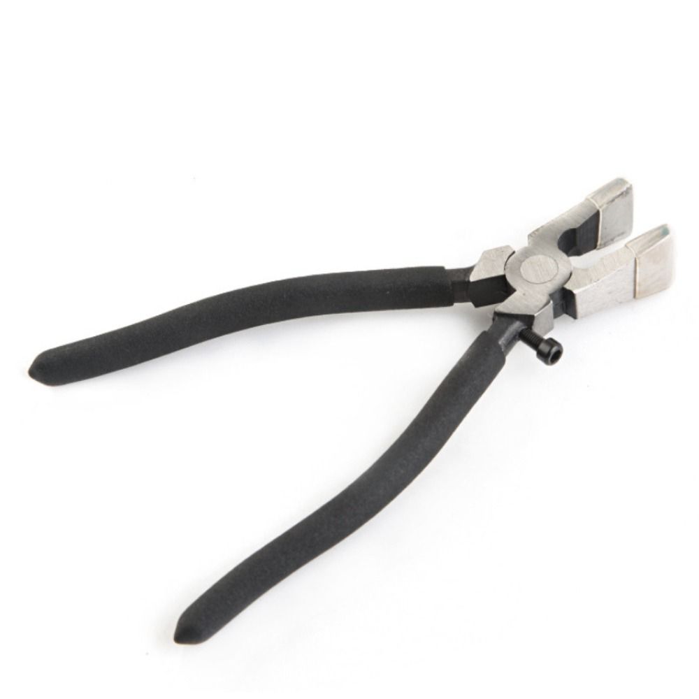 High Carbon Steel Glass Breaking Pliers Flat Nose Wire Drawing Pliers Glass Cutting Tool  Ceramics