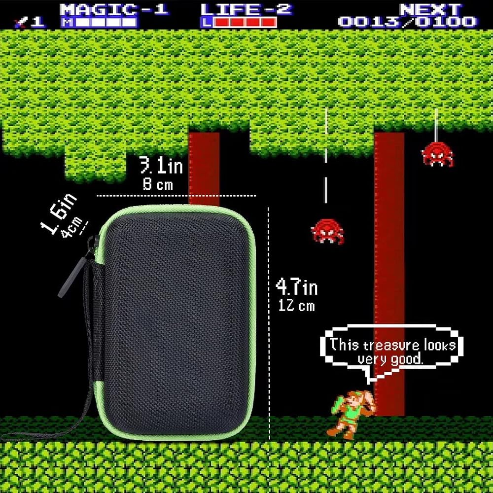 Чехол-кейс Aenllosi, совместимый с Nintendo Nintendo Game & Watch (Совместимо с The Legend o...