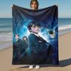 1 шт. Гарри Поттер, Хогвартс, магия Наружное фланелевое одеяло Всесезонное Мягкое Теплое, Декор для дома 1031199