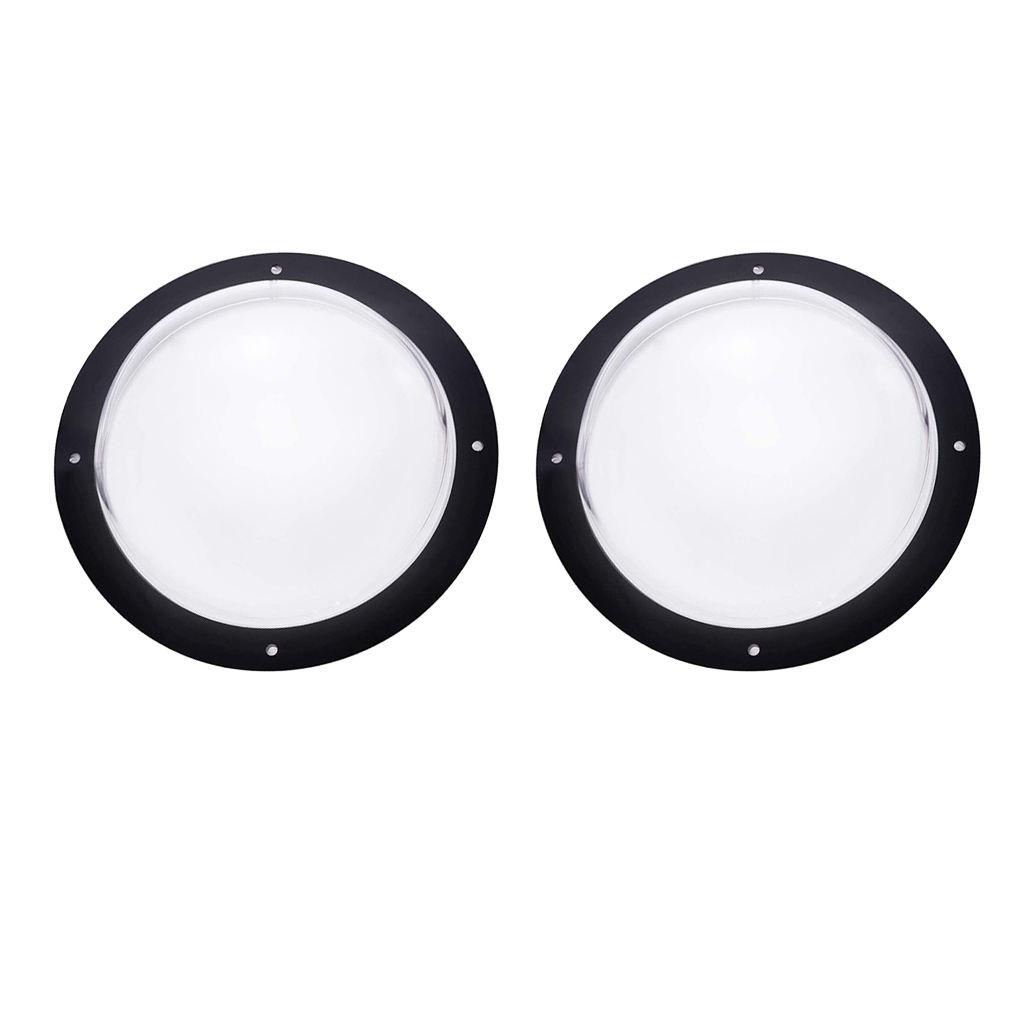 2x Pet Peek Fence Bubble Window для собак кошек Акриловый купол Прозрачный