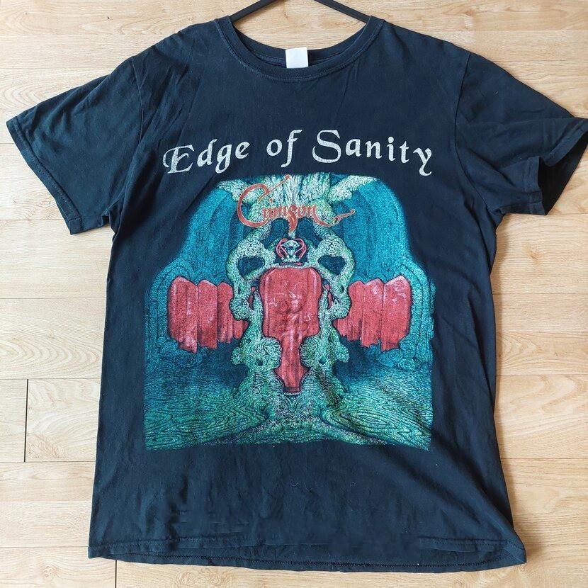 Винтажная футболка Edge of Sanity Rock Band Crimson S-5XL TU442 Унисекс