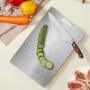 Thickened Stainless Steel Cutting Board Antibacterial and Mildew-proof Household Cutting Board Kitchen Kneading Dough Board