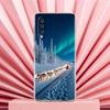 Чехол для телефона Samsung A56 A36 A26 A24 A16 A14 A12 A32 A50 A70 A22 A40 A34 A54 A42 A52 5G A04s A06 Обложка Антарктика снежный пейзаж