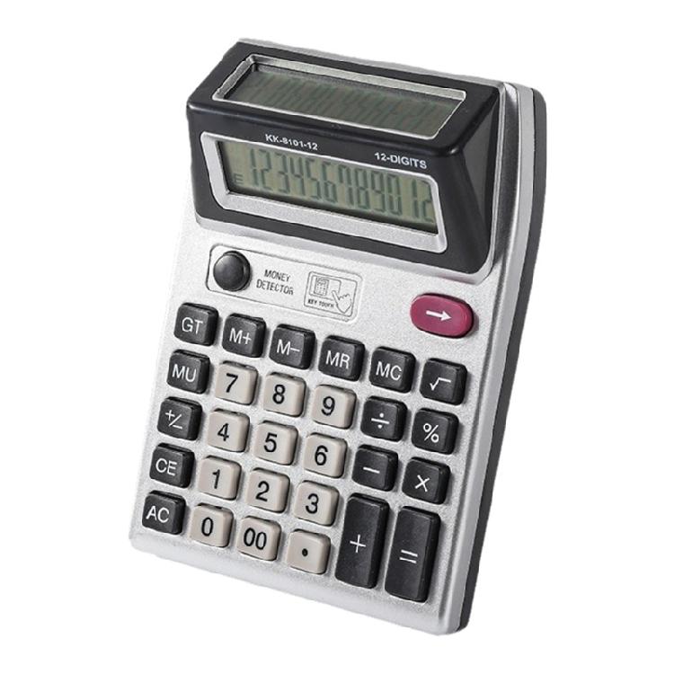 Professional Double Screen Calculator 12 Digits Accuracy Durability ABS Build For Team Meetings And Budget Management
