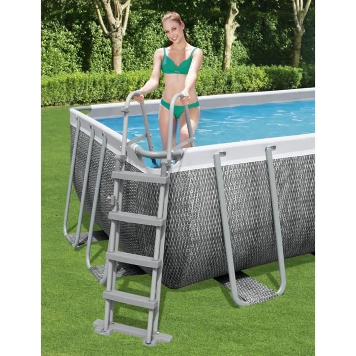 Bestway Échelle de piscine à 4 marches Flowclear 122 cm 3202644