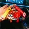 Pendant Zinc Zinc Alloy Tiger Year Gift Key Buckle Lion Dance Keychain Car Keyring Cartoon Key Lanyard