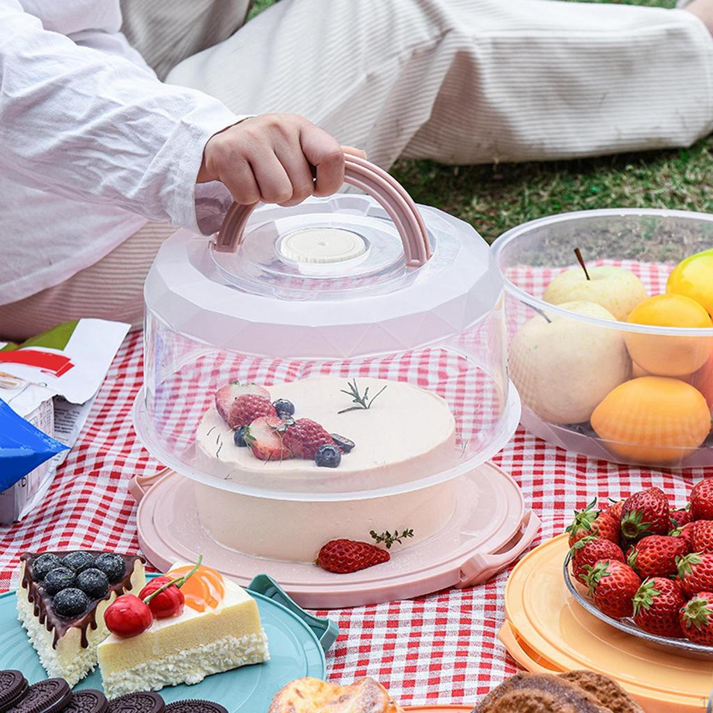 8-дюймовый держатель для торта, портативный транспортный контейнер для пончиков, кекс для вечеринки