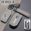 MLKL5 Zinc Alloy Auto Leather Key Pouch Shell Cover Defense Fob Accessories For BMW F20 G20 G30 X1 X3 X4 X5 G05 X6 X7 G11 F15 F16 G01