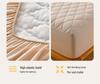 Waterproof Quilted Non-Slip Fitted Sheet for Incontinence and Simmons Mattress Protection