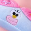 Large Capacity Afro-Hair Doll Pen Bag DIY Fluffy Hair Soft Plush Pen Bag Pencil Case Holder  Women