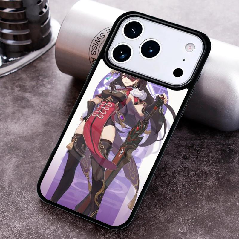 Чехол для телефона Genshin Impact Бейдоу для iPhone 17 16 15 Pro Max Air 14 13 12 11 Plus Ударопрочный чехол