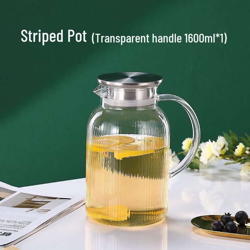 Tingle High Borosilicate Glass Pitcher