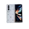Для Samsung Galaxy Z Fold 4 3 чехол с серебряной звездой и милой любовью нарисованная прозрачная противоударная жесткая задняя крышка для Samsung Zfold4 Fold3