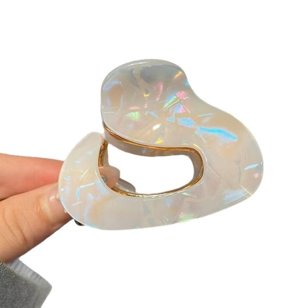 Elegant Geometric Hair Claw Acetic Acid Hair Clip New Shark Clip Hair Accessories
