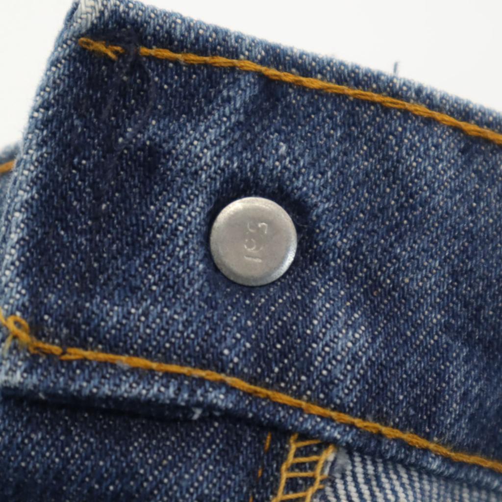 Levi's 70-е Оранжевая бирка Винтажные 646 42 Talon Клеш Джинсовые брюки Мужские Б/У