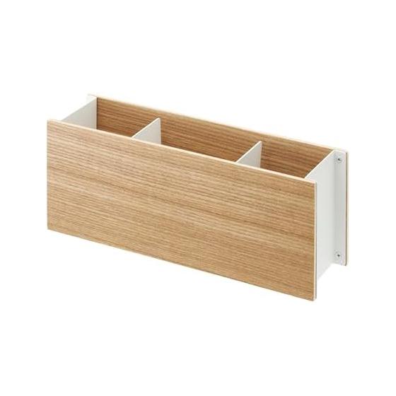 Yamazaki Jitsugyo Pen & Remote Control Rack Rin Natural 2732