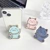 Cell Phone Shell Cat Stand Lucky Foldable Shape Universal Candy Color Mobile Phone Holder