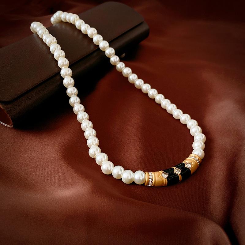 Винтажное ретро ожерелье на ключицу в придворном стиле для женщин