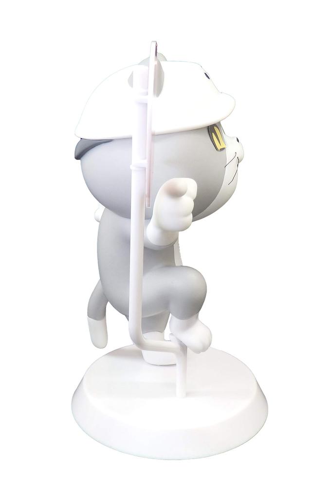 TOYS CABIN Working Cat Soft Vinyl Figure 1 [Yoshi] Total Height Approx. 200mm Soft Vinyl Painted Finished Figure