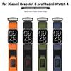 Нейлоновый ремешок-петля для Redmi Watch 5 4 Sport, сменный браслет для Xiaomi Mi Band 9/8 Pro, регулируемый ремешок для часов