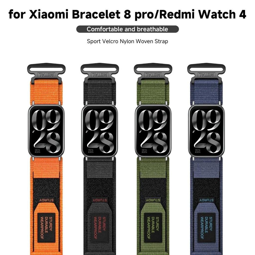Нейлоновый ремешок-петля для Redmi Watch 5 4 Sport, сменный браслет для Xiaomi Mi Band 9/8 Pro, регулируемый ремешок для часов