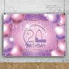 Happy Birthday Backdrop Banner Background Cloth Props Party Decorate