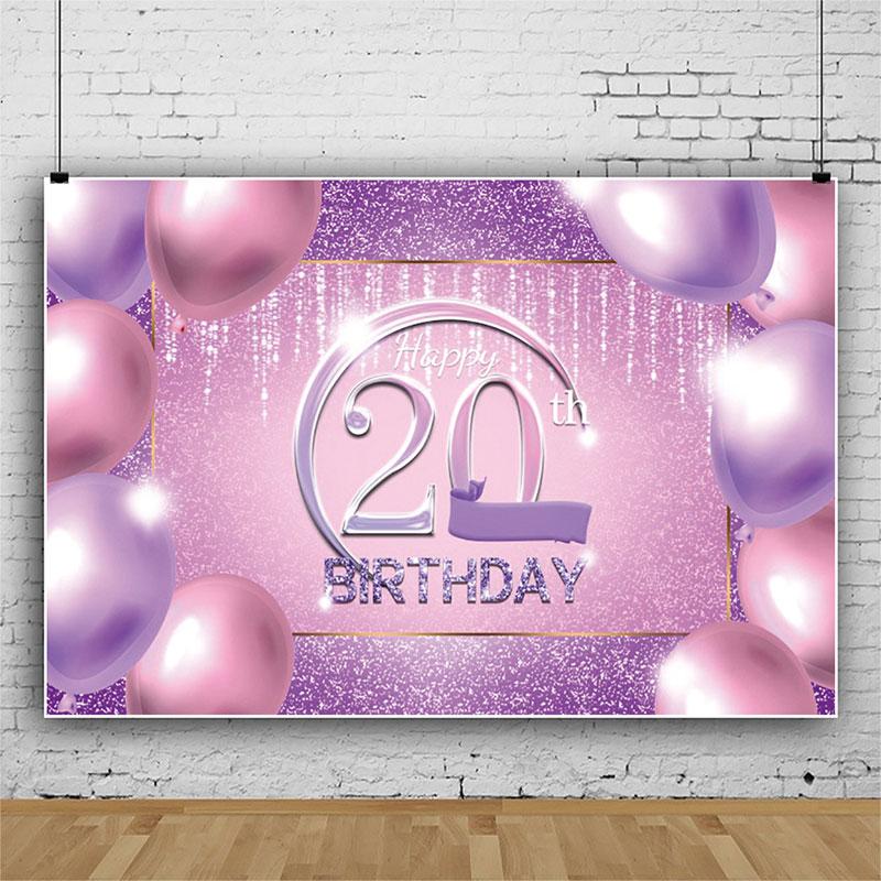 Happy Birthday Backdrop Banner Background Cloth Props Party Decorate