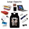 Travel Laptop Backpack, Fits 15.6 Inch Notebook, with Multiple Organizational Compartments for Teen Student Business Work P2705 less
