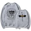 Basgiath War College Sweatshirt Fourth Wing Double-Sided Sweater Women Graphic Hoodies Bookish Sweatshirt Vintage Pullovers Top