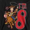 Toy Story Childrens/Kids I'm 8 Woody Birthday Pullover Hoodie