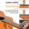 Kmise Soprano Ukulele Student Beginner Kit Ukulele for Music Lovers with Tuner and Bag - (21 Inch)