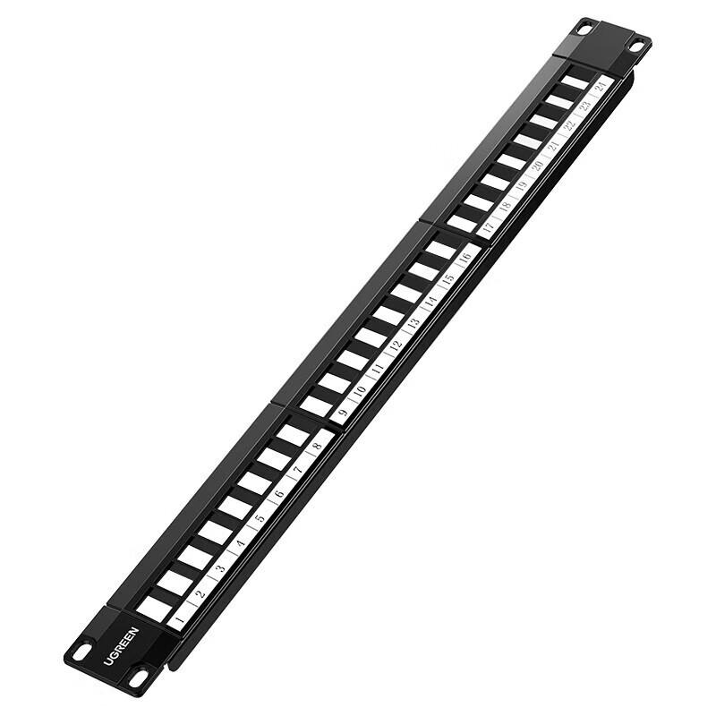 Ugreen 24-Port Empty Network Cabinet Patch Panel