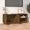 Vidaxl Szafka Pod Tv, Miodowy Brąz, 105X34X40 Cm, Lite Drewno Sosnowe