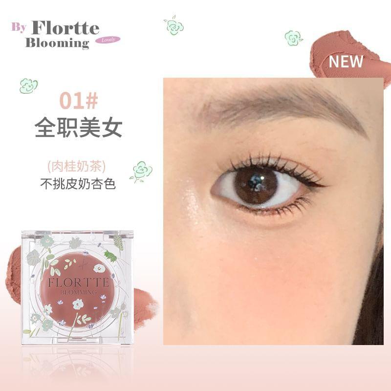 FLORTTE - Кремовые румяна серии 'Blooming' - 4 цвета