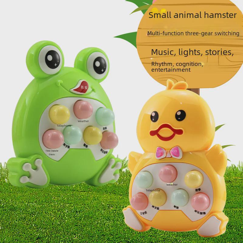 Интерактивная машина для повествования о лягушках: Развивающая игрушка для родителей и детей