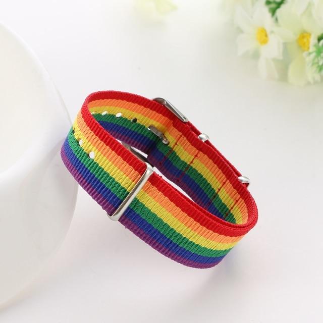 New Daisy Strap Bracelets For Girls Boys Women 'S Rainbow Wristband Bracelet Cotton Linen Adjustable Couple Jewelry Gifts