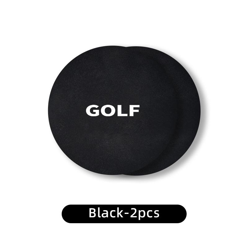 LEG1 2pcs Car Suede Coaster Water Cup Holder Drink Pad Auto Interior Accessories For Volkswagen VW Golf Jetta Passat mk4 mk5 mk6 CC