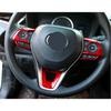Car Steering Wheel Decor Frame Trim Red For Toyota Corolla Cross -2026