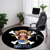 1 шт. Круглый ковер для офиса One Piece, под офисные стулья, спальню, гостиную, домашний декор a1022201