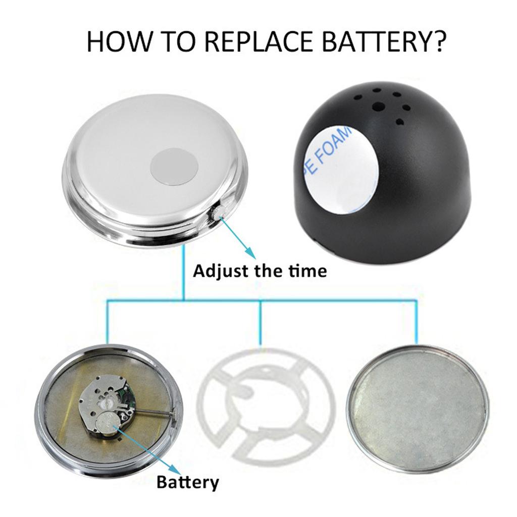 Мини-автомобильные флуоресцентные настенные часы, кварцевые часы, универсальные карманные часы