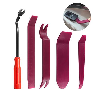 5 шт. / Компл. Дверная панель, набор инструментов для снятия обшивки автомобиля, пластиковый зажим для снятия крепежа