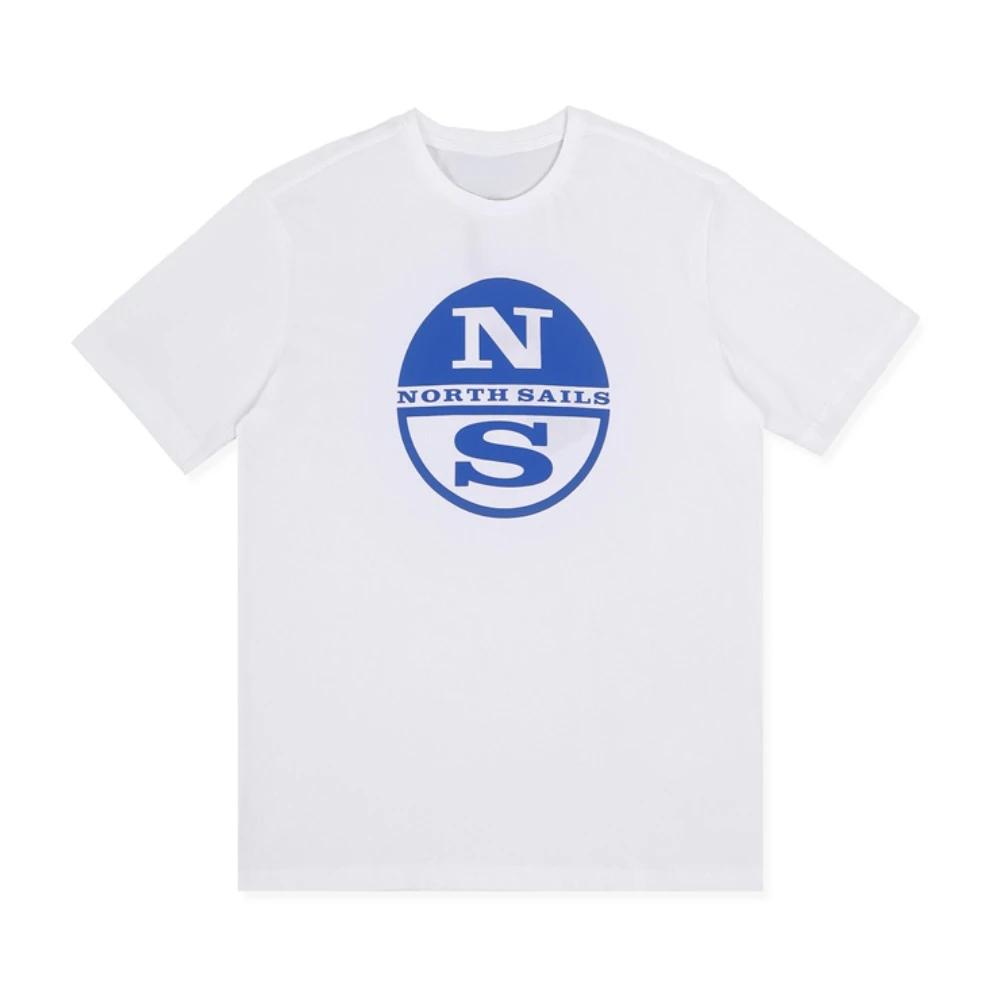 North Sails Classic High Quality T-shirt Print Short Sleeve Tshirt Clothing Designer Tee WoCotton T Shirt Summer Tops