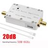 50 МГц - 6 ГГц ВЧ Усилители с Коэффициентом Усиления 20 дБ 30 дБ ВЧ Драйвер Передатчик Малошумящие Усилители Радиоприемник для VHF UHF Широкополосный