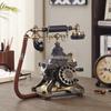 Paramount HA1892TN European Vintage Rotary Dial Telephone Home Decor Ornament