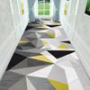 Modern Household Long Corridor Carpet Aisle Stairs Runner HOTEL Hallway Non-slip Long Rug Washable Floor Mats Customizable