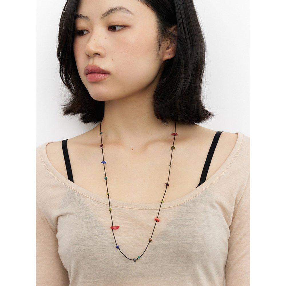 Gemmy String Long Necklace