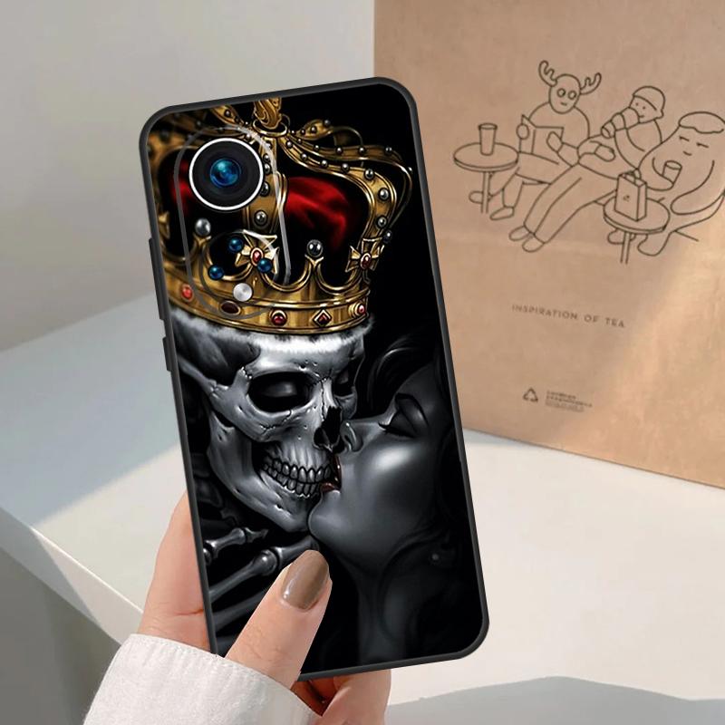 Чехол 'Поцелуй Черепа' для Honor Magic 7 Lite 5 6 8 Pro Чехол для Honor 400 200 90 70 50 X8a X8b X9a X9b X9c